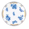 Herend Fortuna Blue Bread & Butter Plate In White