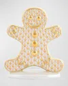 Herend Gingerbread Man Figurine In Butterscotch