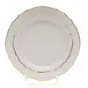 Herend Golden Edge Bread & Butter Plate In White