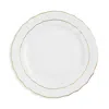Herend Platinum Edge Dinner Plate In White