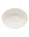 Herend Golden Edge Open Vegetable Dish In Gold