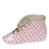 Herend Porcelain Baby Shoe In Pink