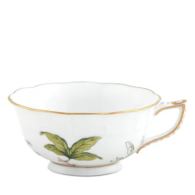 Herend Porcelain Tea Cup In Green