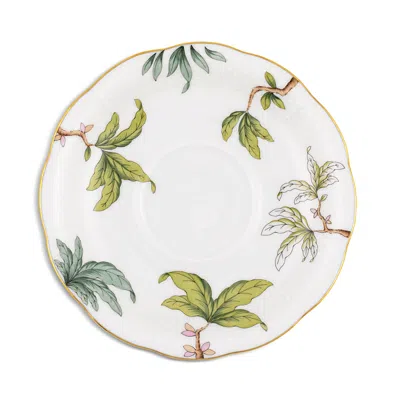 Herend Porcelain Tea Saucer In Multi