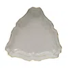 Herend Golden Edge Triangle Dish In Gold