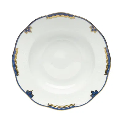 Herend Princess Victoria 8 Rim Soup In Blue