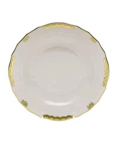 Herend Princess Victoria Dessert Plate In Green