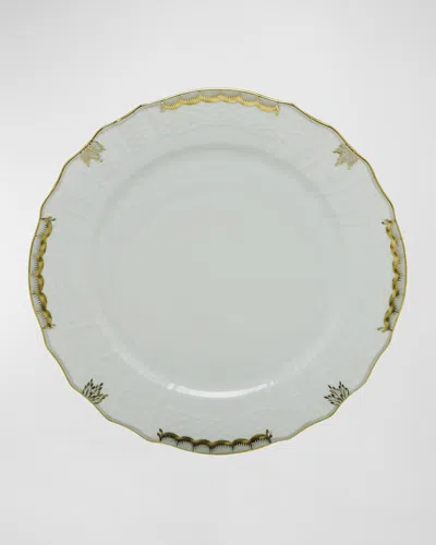 HEREND PRINCESS VICTORIA GRAY SERVICE PLATE