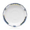 Herend Princess Victoria Tea Saucer In Blue