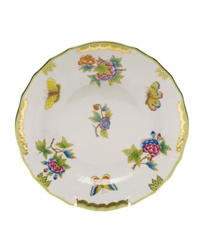 Herend Queen Victoria Dessert Plate In White