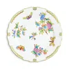 Herend Queen Victoria Dinner Plate In Multi-color
