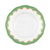 Herend Rimmed Soup Plate In Evergreen