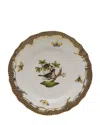 Herend Rothchilds Bird Brown Bread & Butter Plate