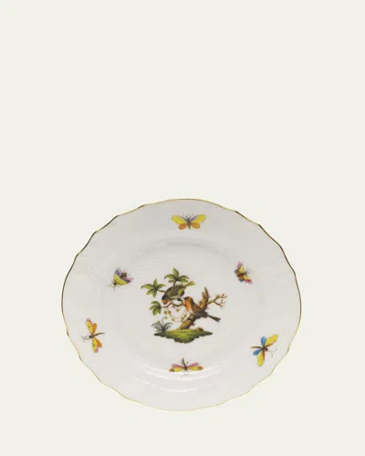 Herend Rothschild Bird Bread & Butter Plate #10 In No-color