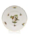 Herend Rothschild Bird Bread & Butter Plate #12 In White