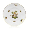 Herend Rothschild Bird Bread & Butter Plate In Green