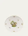 Herend Rothschild Bird Dinner Plate #2 In White