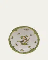 Herend Rothschild Bird Green Motif 08 Salad Plate