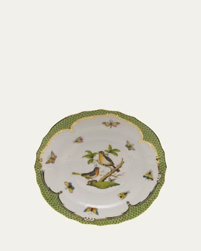 Herend Rothschild Bird Green Motif 08 Salad Plate