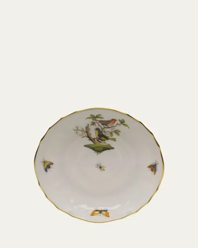 Herend Rothschild Bird Motif 03 Canton Saucer In White