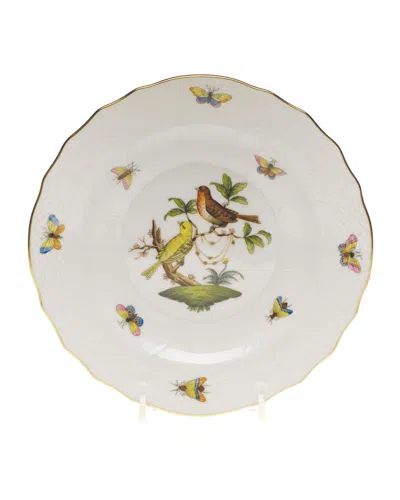 Herend Rothschild Bird Salad Plate #6 In White