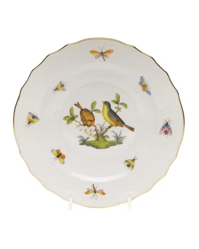 Herend Rothschild Bird Salad Plate #7 In No-color