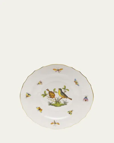 Herend Rothschild Bird Salad Plate #7 In No-color