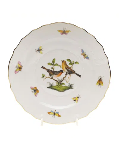 Herend Rothschild Bird Salad Plate #9 In N/c