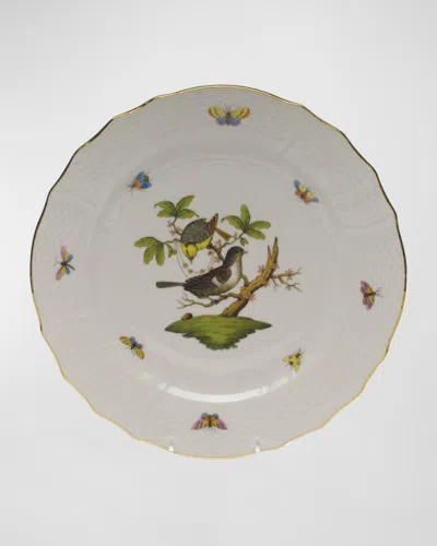 Herend Rothschild Bird Service Plate/charger 01 In White