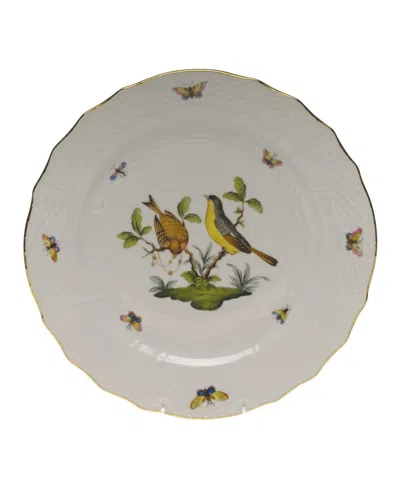 Herend Rothschild Bird Service Plate/charger 07 In Neutral