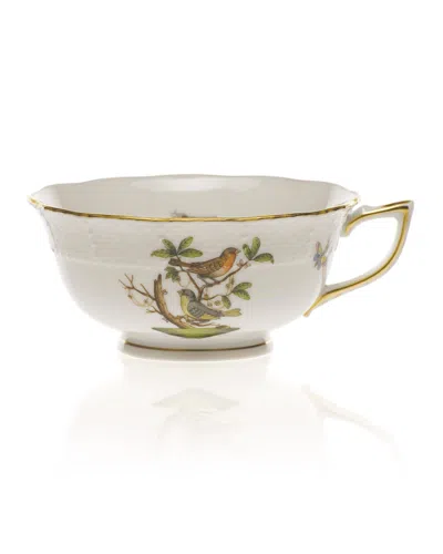 Herend Rothschild Bird Teacup #3 In No-color