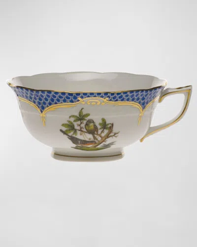 Herend Rothschild Blue Motif 02 Tea Cup In White