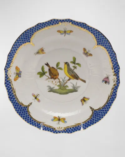 Herend Rothschild Blue Motif 07 Salad Plate