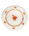 Herend Rust Chinese Bouquet Dinner Plate In Brown