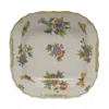 Herend Queen Victoria Square Salad Bowl In Multi
