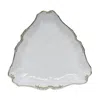 Herend Triangle Dish In Light Blue