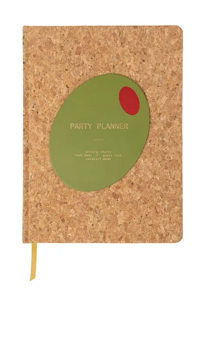 Here's How Cork Party Planner With Olive In Brown