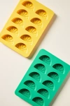 Here's How Dotty Citrus Ice Cube Trays, Set Of 2