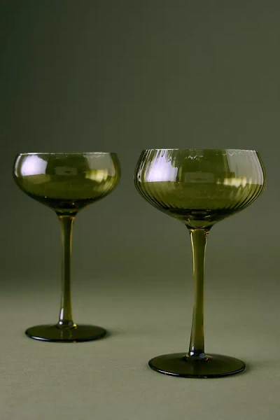 Here's How Lou Coupe Glass, Set Of 2