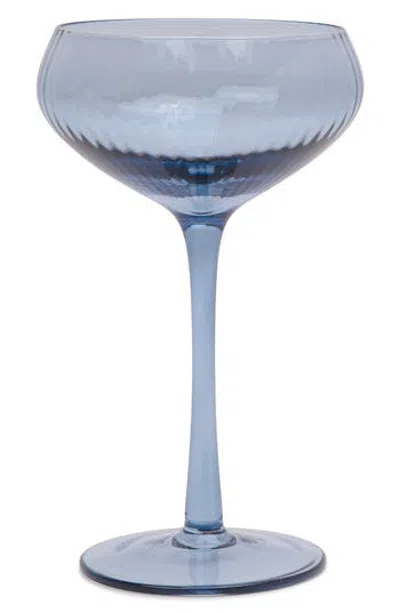 Here's How The Lou Set Of 2 Coupe Glasses In Blue