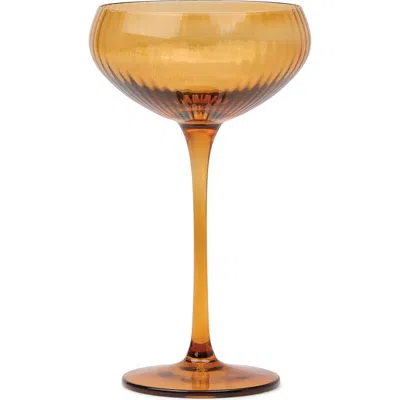 Here's How The Lou Set Of 2 Coupe Glasses In Orange