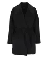 Heresis Coat In Black