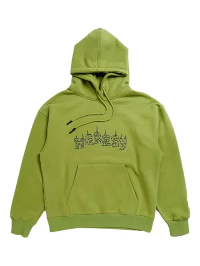 Heresy Candle Hoodie In Green
