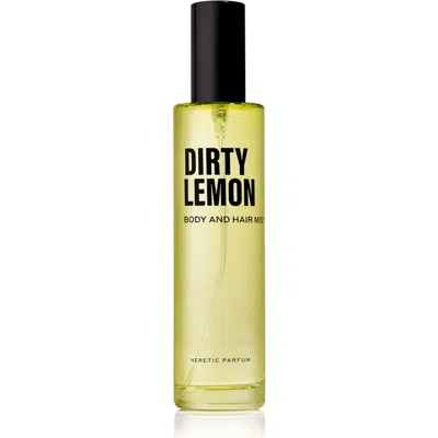 Heretic Dirty Lemon Body Mist In Multi