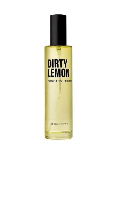 Heretic Parfum Dirty Lemon Body & Hair Mist In Yellow