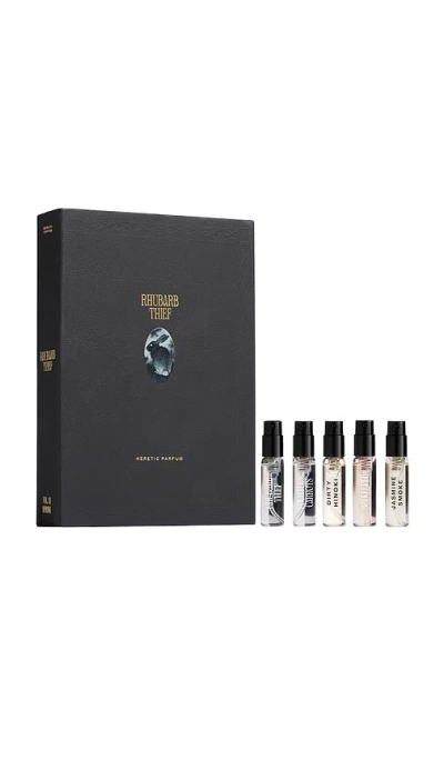 Heretic Parfum Rhubarb Discovery Set In Black