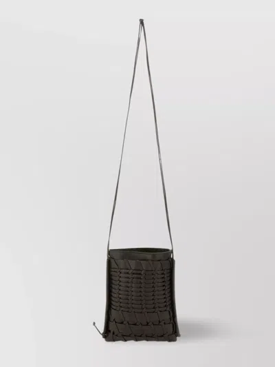 Hereu Adjustable Strap Woven Design Bag