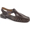 Hereu Alaro Ankle Strap Sandal In Brown