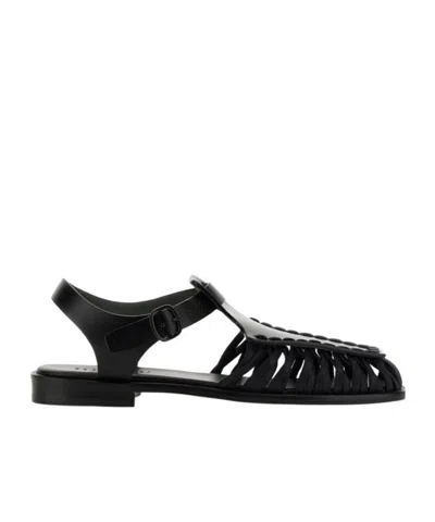 HEREU ALARO LEATHER SANDALS