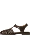 Hereu Alaro Suede Sandals In Brown